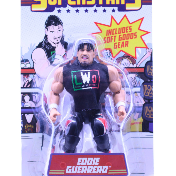 WWE Superstars Eddie Guerrero lWo Figur Mattel 2025 OVP | Hoppla-Stuff